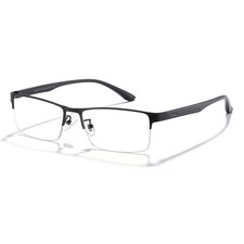 Blue Light Blocking Glasses for Men Woman Semi Rim Computer Gaming Office Stu...