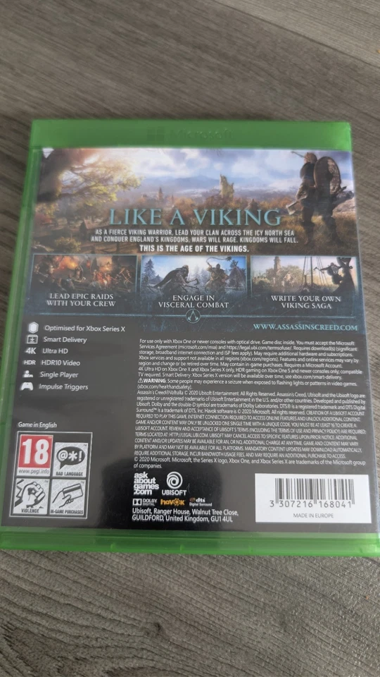 Assassin's Creed Valhalla -- Standard Edition (Microsoft Xbox One/Series X, photo 2 of 3