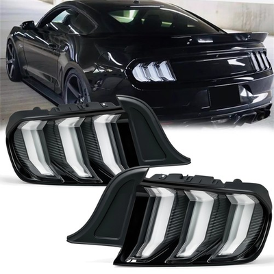 #ad #ad Set LED Tail lights For 2015 2022 Ford Mustang Euro Style w Sequential Signals $144.99