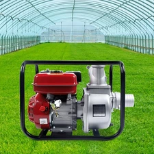 7.5 HP 3" Gasoline Water Pump 3000W Portable Gas-Powered Garden Irrigation Pump