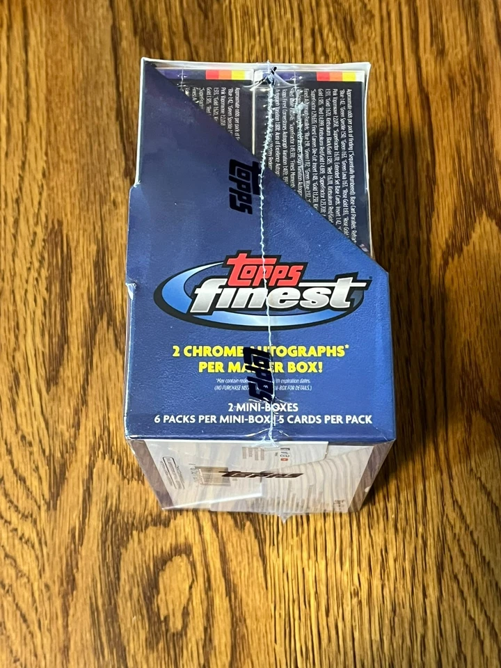 2022 Topps Finest Master Baseball Hobby Box Factory Sealed 2 Chrome Autographs - Image 4 of 4