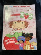 2003 Strawberry Shortcake Berry Best Friends 400 Page Coloring Book