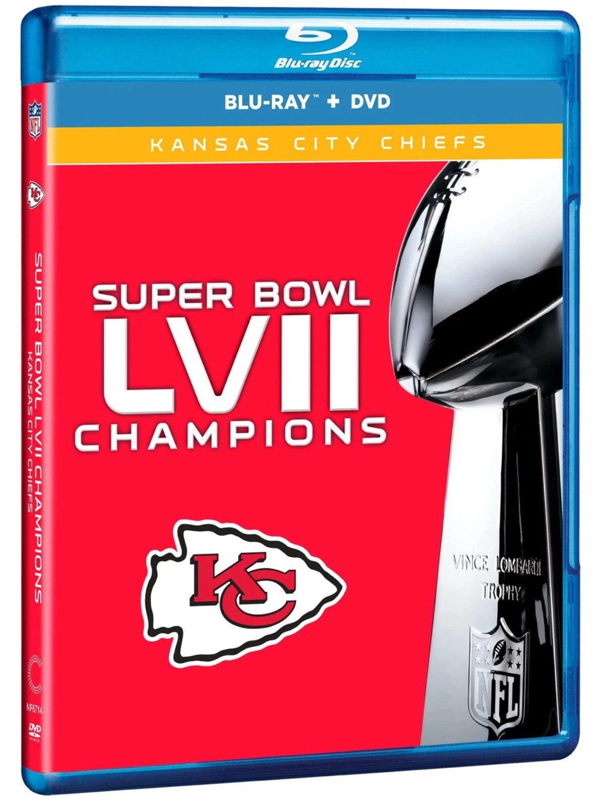 NFL Super Bowl LVII Champions: Kansas City Chiefs (Blu-ray) (US IMPORT) Region A
