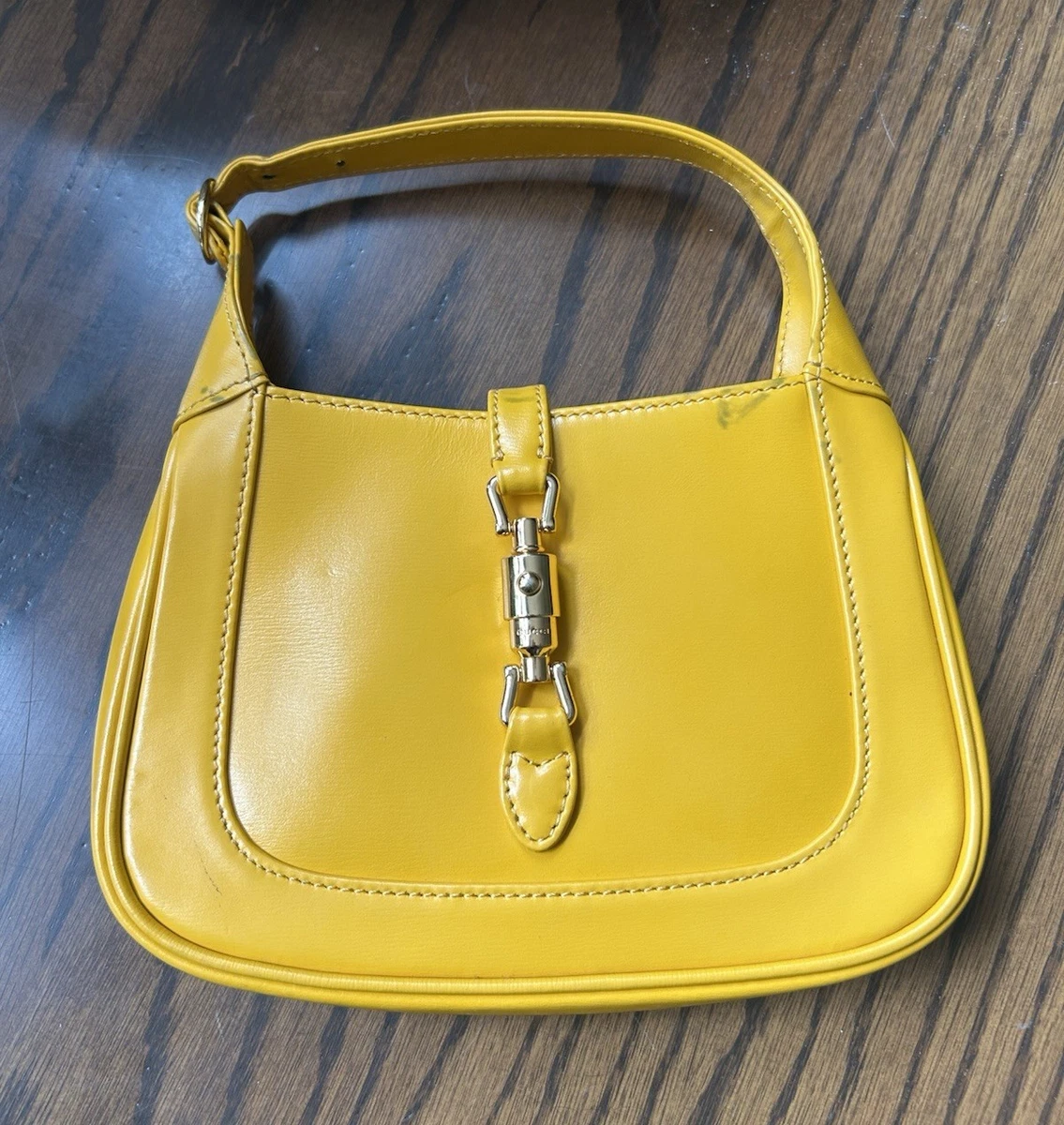 Gucci Yellow Bags & Handbags for Women for sale | eBay