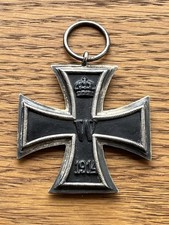 EK2 WW1 WK1 Orden Eisernes Kreuz  1.Weltkrieg 1914 2.Klasse Hersteller KO Iron