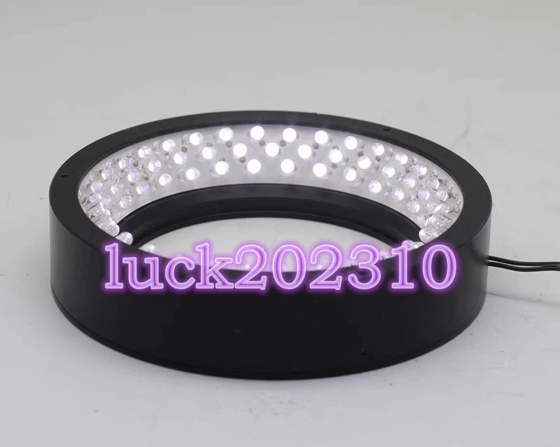 1PC USED KKIMAC IDR-LA100/68DW-3 annular light source DC12V white light #YY - Image 2 of 3