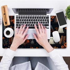 40*90cm Cute Bookish Library Bookshelf Design Large Gaming Mouse Pad & Desk Mat