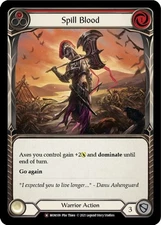 LP FAB Spill Blood - Unlimited Edition Lightly Played Monarch Flesh and Blood