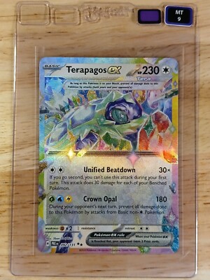 2025 Pokemon Prismatic Evolutions Terapagos EX 092 - Taby Card