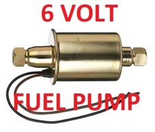 6 Volt Fuel Pump Packard 1949 1950 1951 1952 1953 1954 -can Be Assist Or Primary