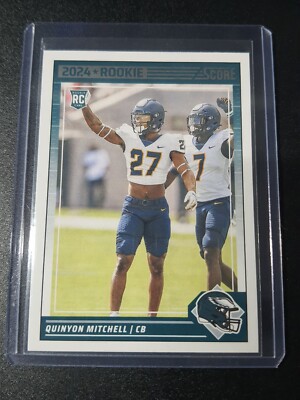 Quinyon Mitchell - Score Football 2024 - Philadelphia Eagles - Rookie - RC