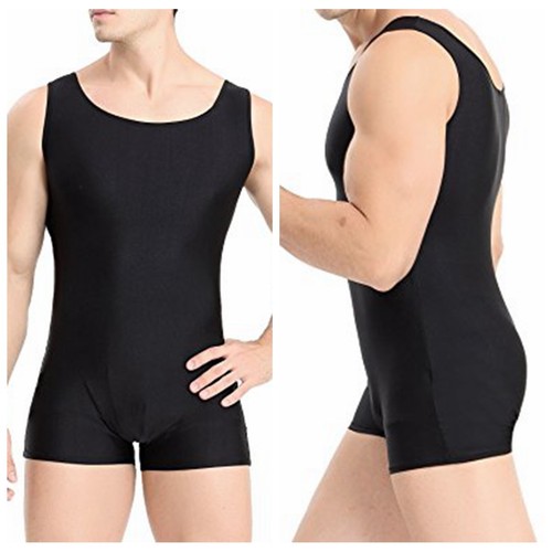 Herren Bodysuit Wrestling Singlet Overall Slips Unterwäsche Trikot Fitness Sport - Bild 3 von 32