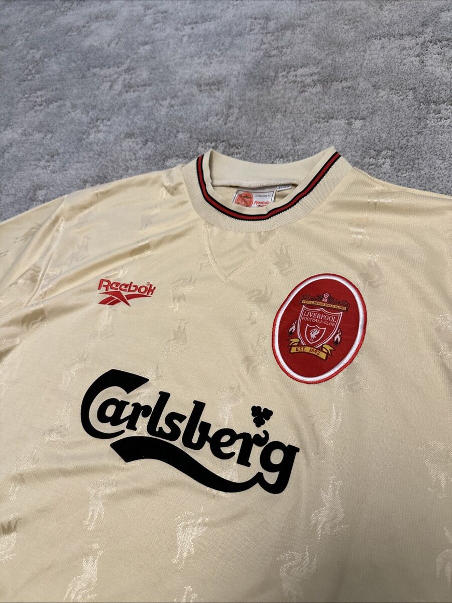 Vintage Liverpool FC 1996-97 Away SpccerJersey Football Vintage Liverpool FC 1996-97 Away SpccerJersey Football