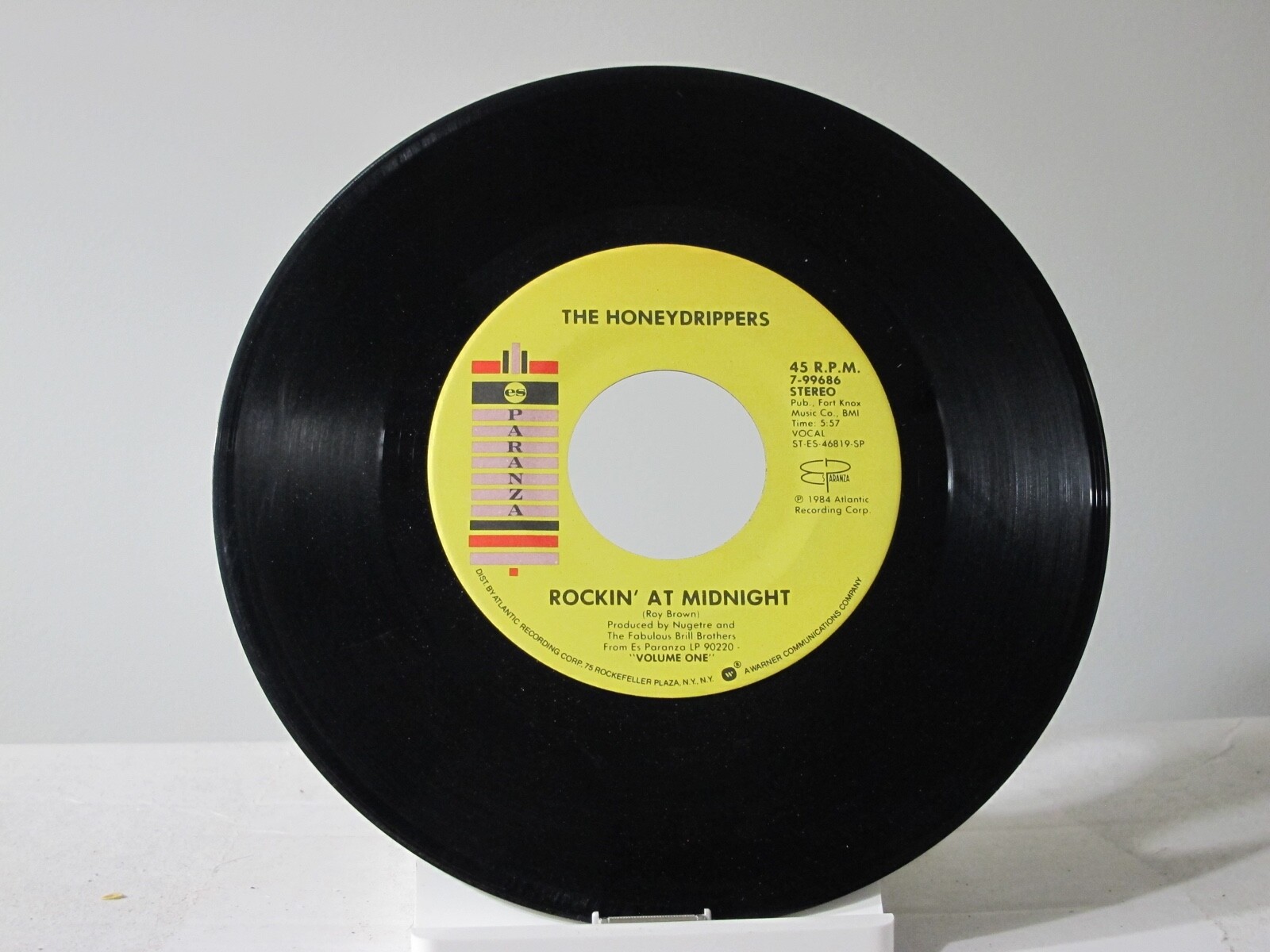 45 RECORD THE HONEYDRIPPERS ROCKIN AT MIDNIGHT eBay