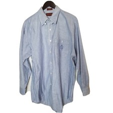 Chaps Ralph Lauren Trinity Oxford Longsleeve Button Up Shirts Men's 16.5/32-33