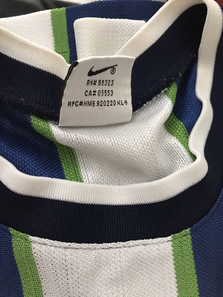 Vintage 90s Nike Tampa Bay Mutiny MLS Authentic Soccer Vintage 90s Nike Tampa Bay Mutiny MLS Authentic Soccer