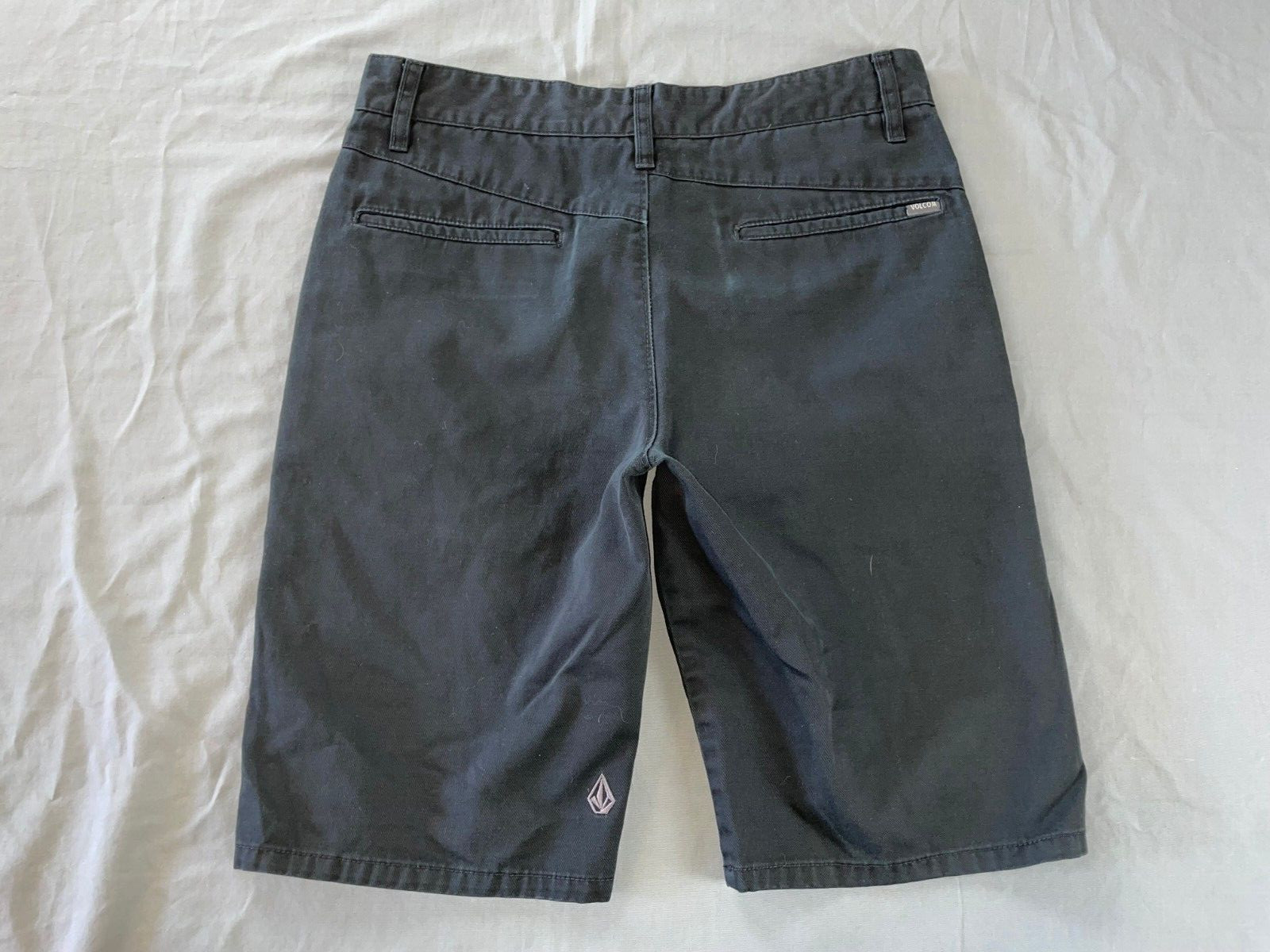 Volcom Vmonty Solid Flat Front Chino Skate Shorts… - image 4