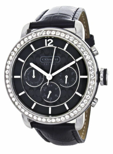 Coach Stainless Steel Band Casual Wristwatches