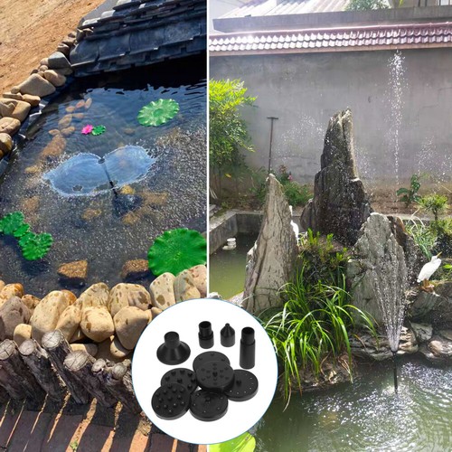 3 Sets Brunnenzubehör Wasserbrunnenpumpe Im Garten Solar-Vogelbad-Brunnenpumpe - Bild 4 von 12