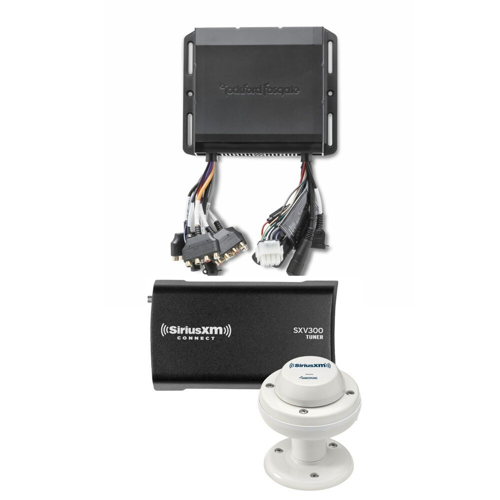 Встроенный AMFMWP приемник Rockford Fosgate PMX-8BB SiriusXM SXV300M1 12329000₽