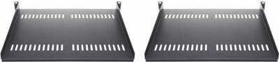 StarTech.com Server Rack Ablage 1U belüftete Überhängeablage zur Montage