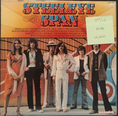 Steeleye Span Self Titled Vinyl Record VG+/VG SHM3040 1980