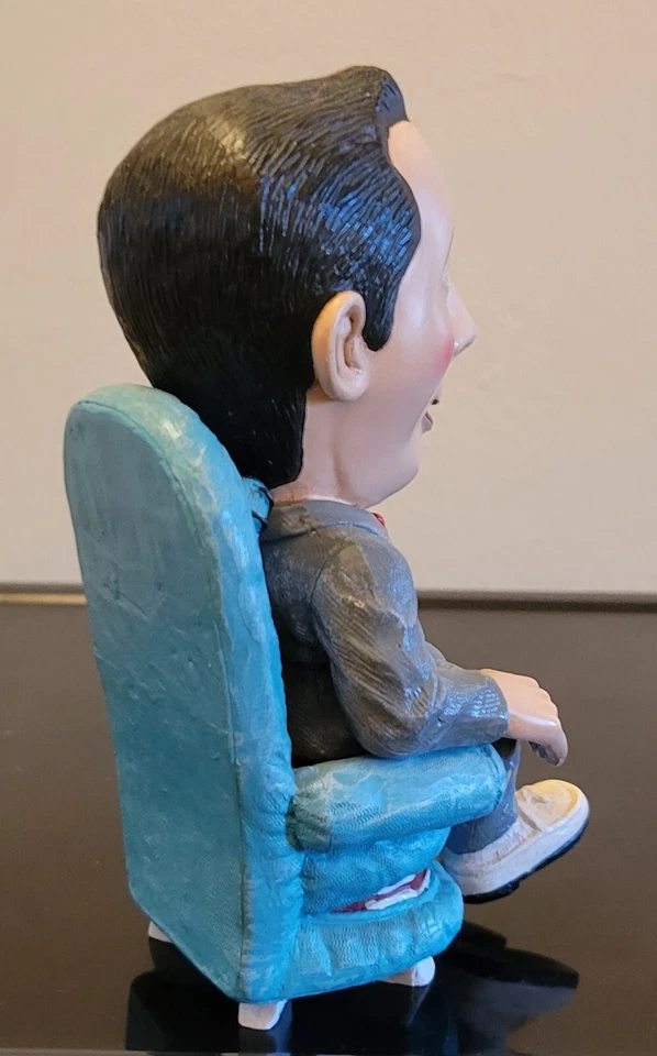 PEE-WEE HERMAN Paul Reubens Ceramic Statue Figure VERY RARE! - Image 3 of 4
