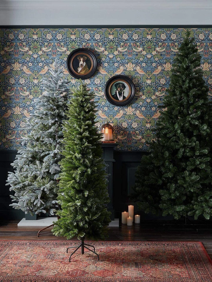 Artificial Christmas Tree with Stand Bushy Xmas Tree Home Decor 4ft 5ft 6ft 7ft - Image 4 of 4