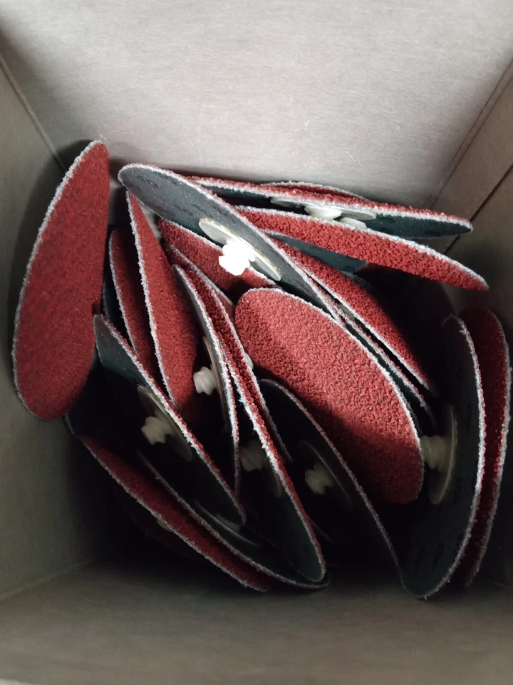 Standard Abrasives 595513 3" 40-Grit Pinnacle Lockit Disc ** BOX OF 50EA ** - Image 2 of 4