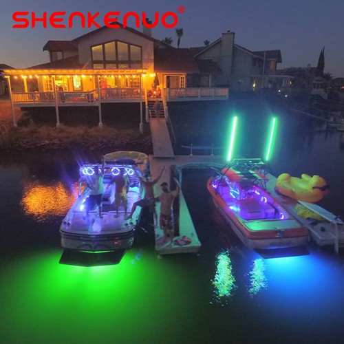RGB 16.4" LED neon styling Light for Motorbike Scooter Moped Superbike quad bike - Picture 5 of 17