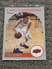 CADE CUNNINGHAM 2021-22 Chronicles Draft Picks NBA Hoops Tribute Rookie Card #51