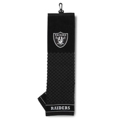NFL Embroidered Tri-fold Towel - Raiders Golf 