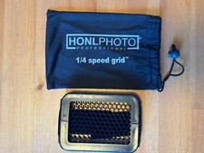 Honl Photo 1/4 Speed Grid for Portable Flash honeycomb w/original bag, mint 