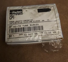 Parker Instrumentation Tube Marker CPI 6z-tm Used
