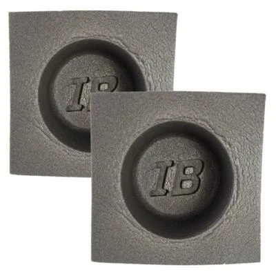 The Install Bay IBBAF80 8 inch Round Foam Car Audio Speaker Baffles (pair) 8"