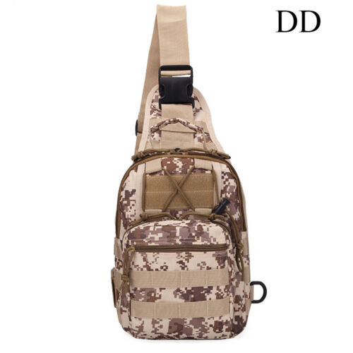 Tactical Shoulder Bag Messenger Sling Chest Pack Military Molle Outdoor Backpack - Picture 13 of 18