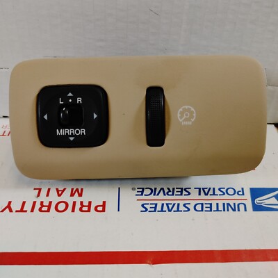   02-06 LEXUS ES330 SEDAN DASH POWER MIRROR SWITCH CONTROL W/ LIGHT DIMMER OEM