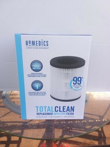 homedics clean filter