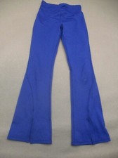 ZELLA Size M (8-10) Girls Blue Stretch Pull On Athletic Flared Leggings 994