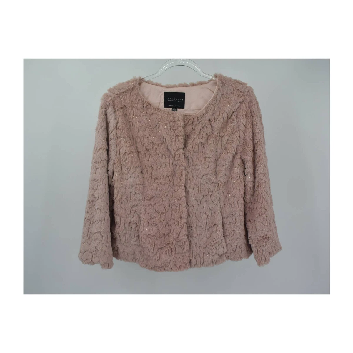 Sanctuary faux fur clearance jacket