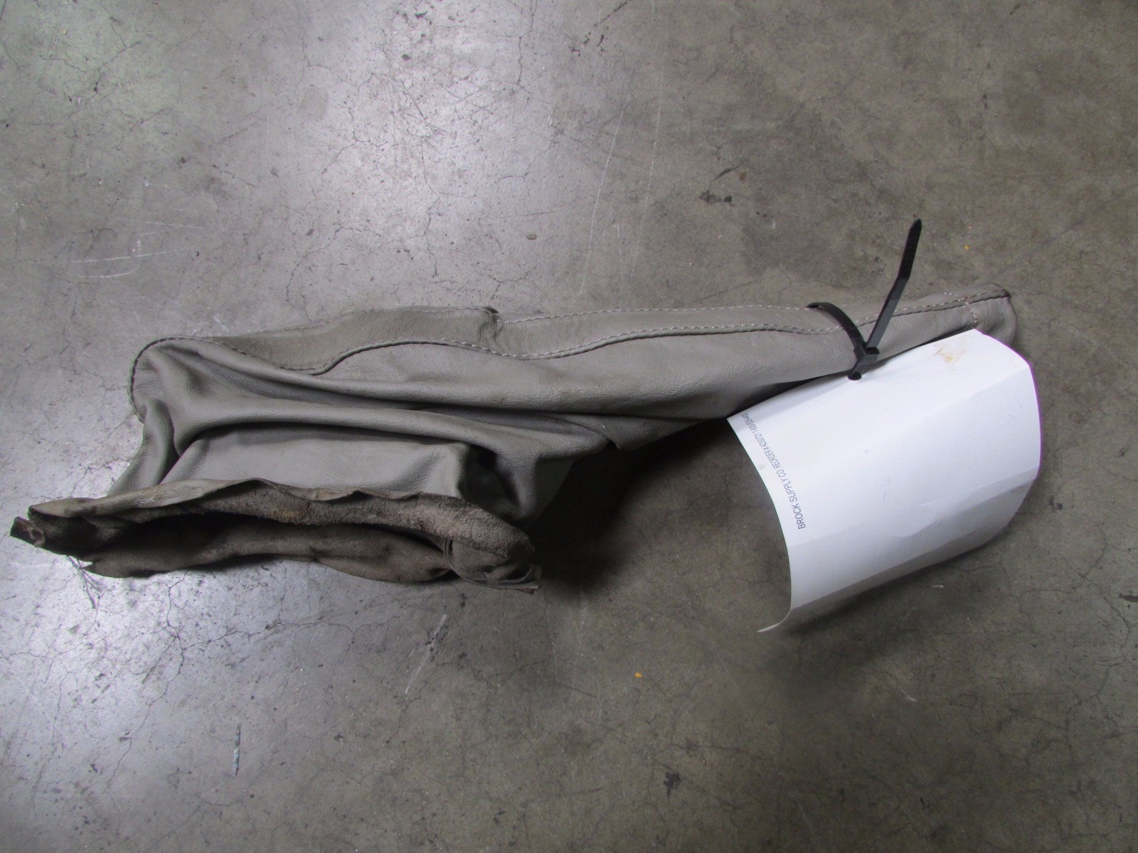 Lamborghini Murcielago Coupe, E-Brake Gray Boot Cover, P/N 418711115