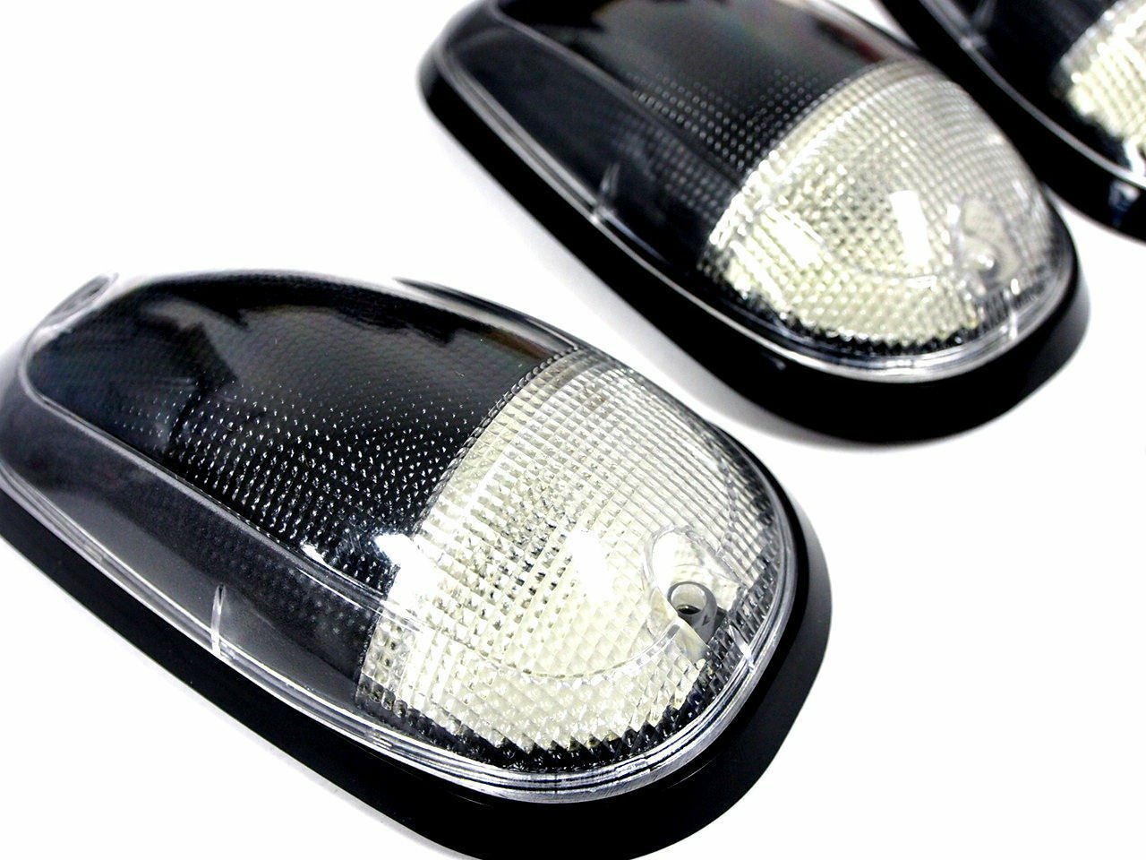 5pcs Clear Lens Amber Cab Marker Clearance Lights for 0316 Dodge Ram