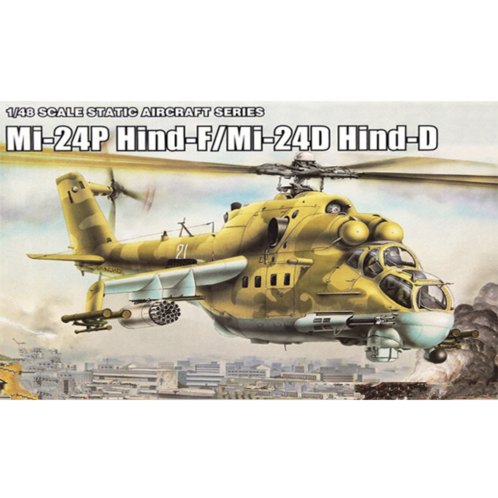 MiniHobby 80311 1/48 Mi-24P Hind-F/Mi-24D Hind-D Helicopter 