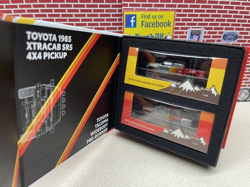 1/64 Toyota Hilux + Tacoma TRD Box set GCD DiecastTalk Exclusive RAW CHASE RARE - Picture 6 of 8