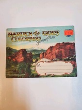 Vintage Garden Of The Gods Colorado Postcards Souvenir Folder