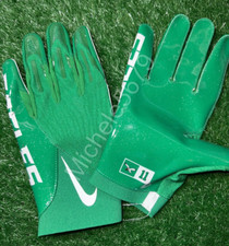 Nike NFL AJ Brown Eagles PE VaporKnit 4 Football Gloves Throwback Green Size 4XL
