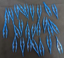 LOT of 25 Plastic Tweezers Crafts kids tools NEW