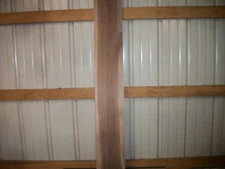 1 PC WALNUT LUMBER WOOD KILN DRIED BOARD 53 1/16" X 8 1/8" X 15/16" LOT 473Z
