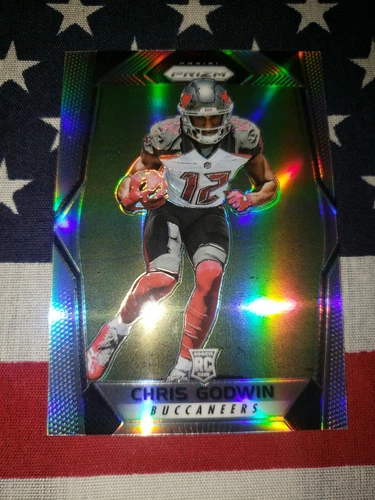 2017 Prizm #243 Chris Godwin RC Rookie Silver - Tampa Bay Buccaneers 