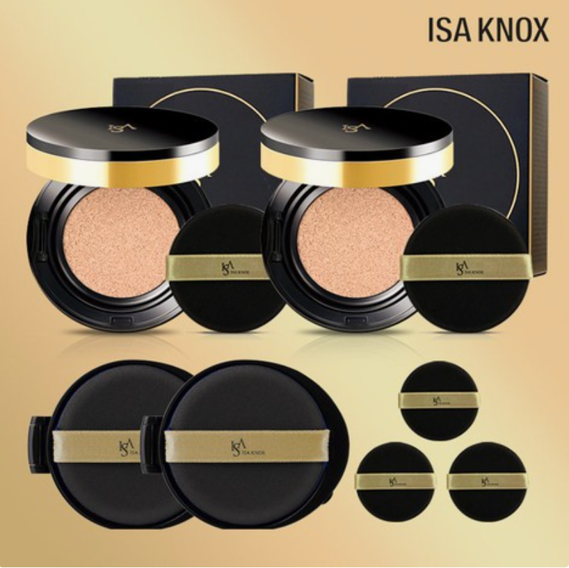 イザノックス クッション ISA KNOX DUAL COVER CUSHION Isa Knox Dual Cover Cushion 15g Package SPF50+ / PA ++++ Korea